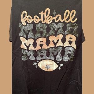 T Shirt football mama